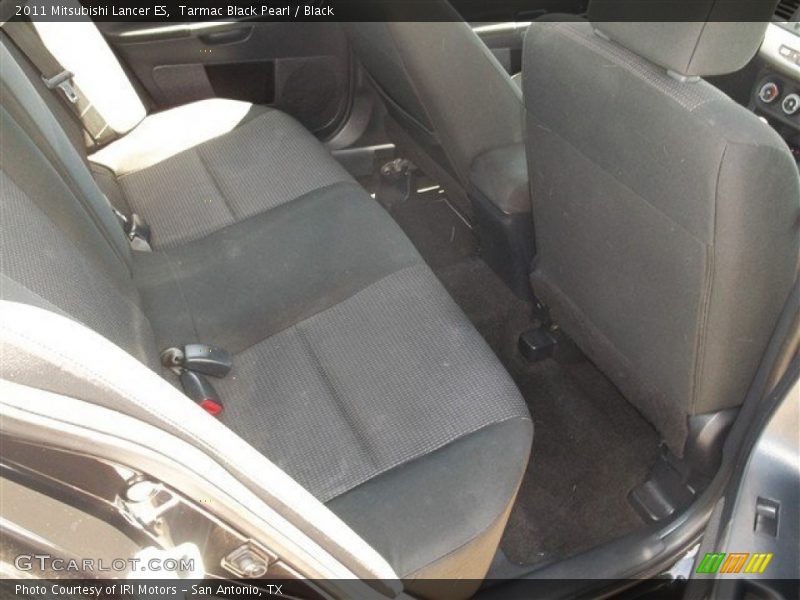 Tarmac Black Pearl / Black 2011 Mitsubishi Lancer ES