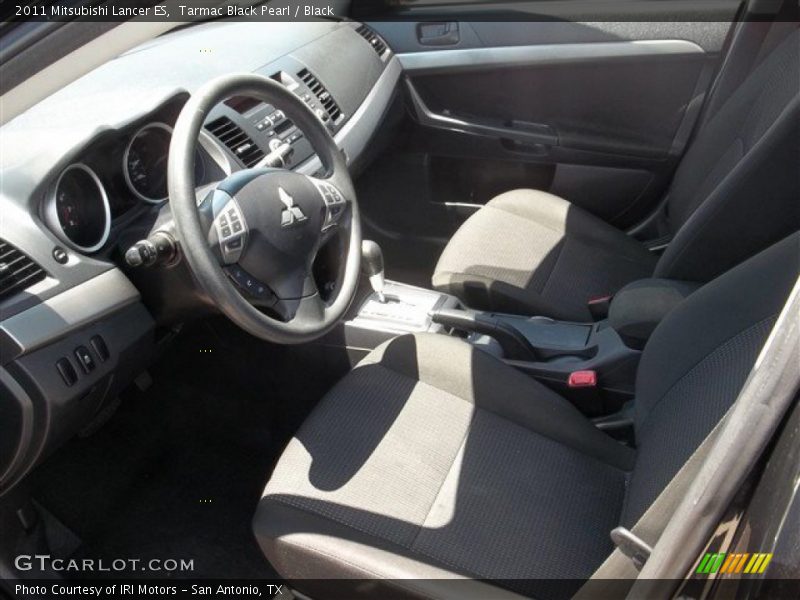 Tarmac Black Pearl / Black 2011 Mitsubishi Lancer ES