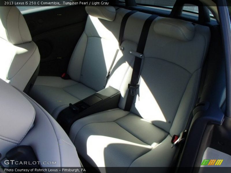 Tungsten Pearl / Light Gray 2013 Lexus IS 250 C Convertible