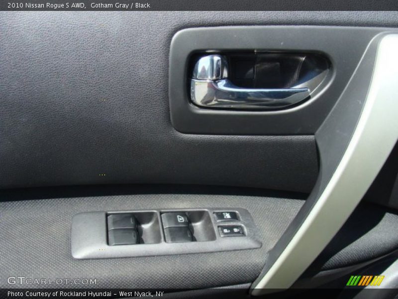 Gotham Gray / Black 2010 Nissan Rogue S AWD