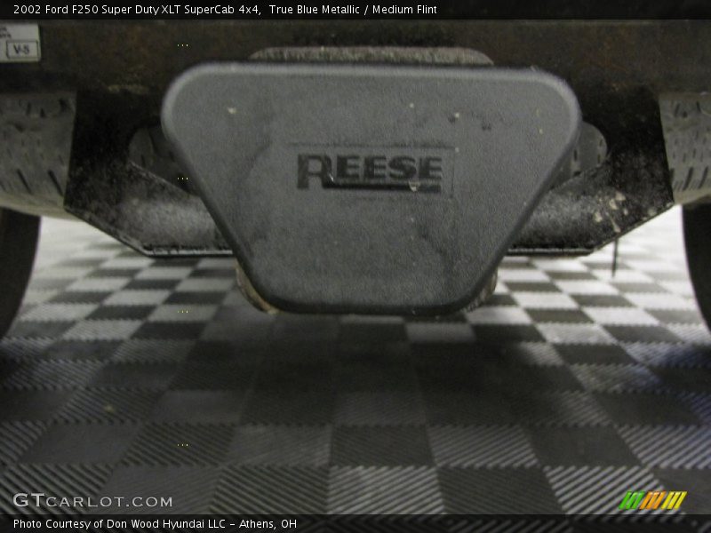 True Blue Metallic / Medium Flint 2002 Ford F250 Super Duty XLT SuperCab 4x4