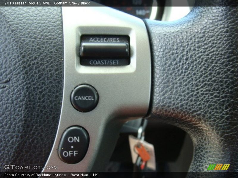 Gotham Gray / Black 2010 Nissan Rogue S AWD