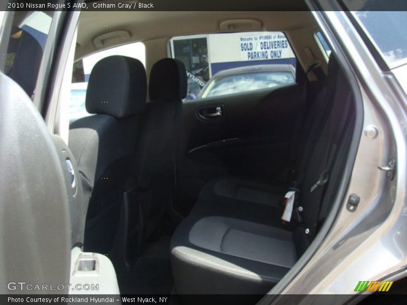 Gotham Gray / Black 2010 Nissan Rogue S AWD