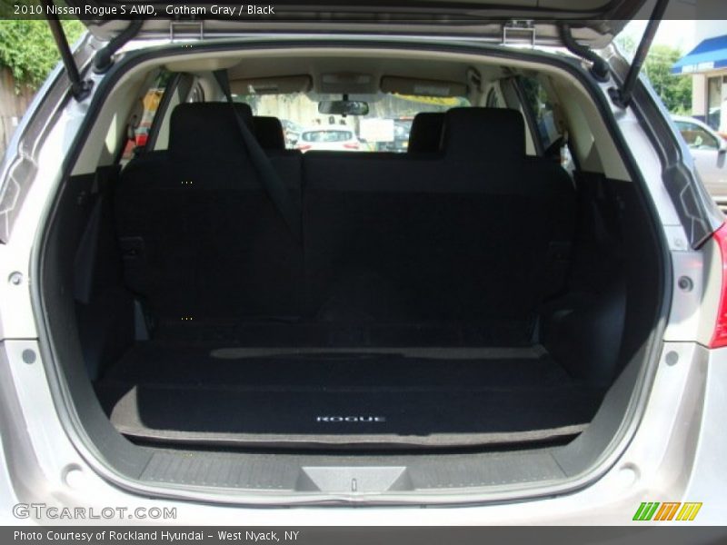 Gotham Gray / Black 2010 Nissan Rogue S AWD