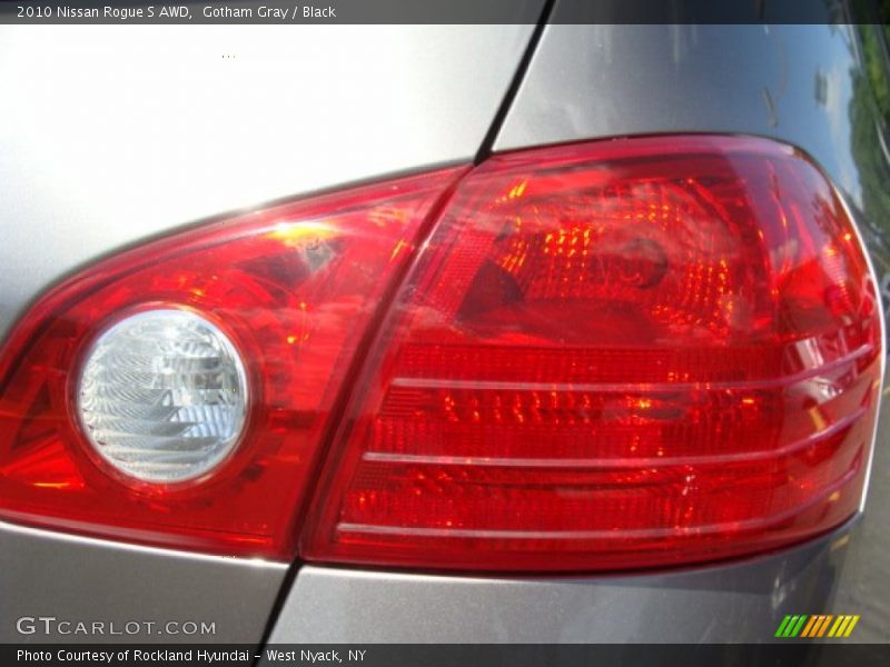 Gotham Gray / Black 2010 Nissan Rogue S AWD