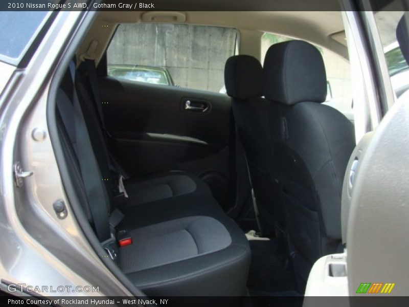 Gotham Gray / Black 2010 Nissan Rogue S AWD