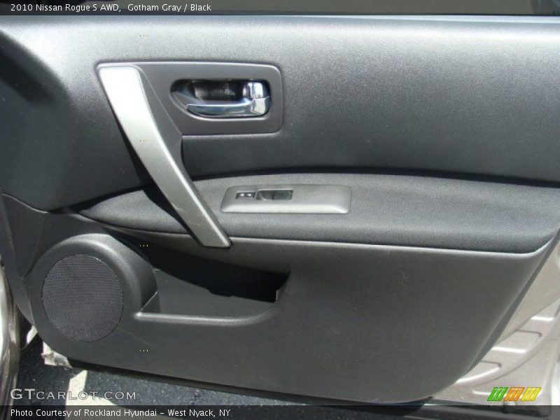 Gotham Gray / Black 2010 Nissan Rogue S AWD