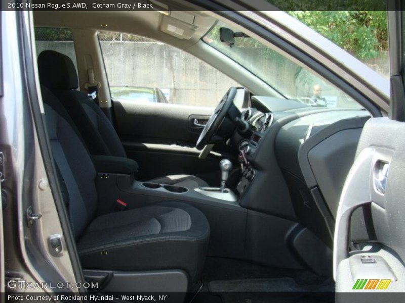 Gotham Gray / Black 2010 Nissan Rogue S AWD