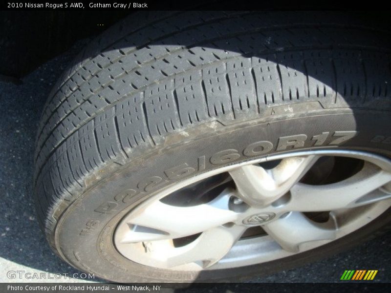 Gotham Gray / Black 2010 Nissan Rogue S AWD
