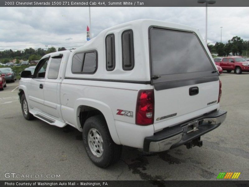 Summit White / Tan 2003 Chevrolet Silverado 1500 Z71 Extended Cab 4x4