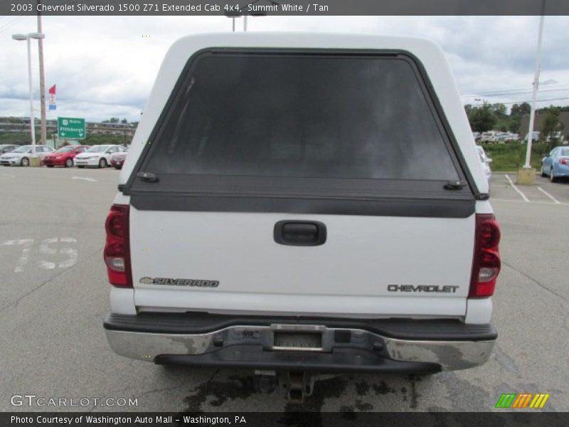 Summit White / Tan 2003 Chevrolet Silverado 1500 Z71 Extended Cab 4x4