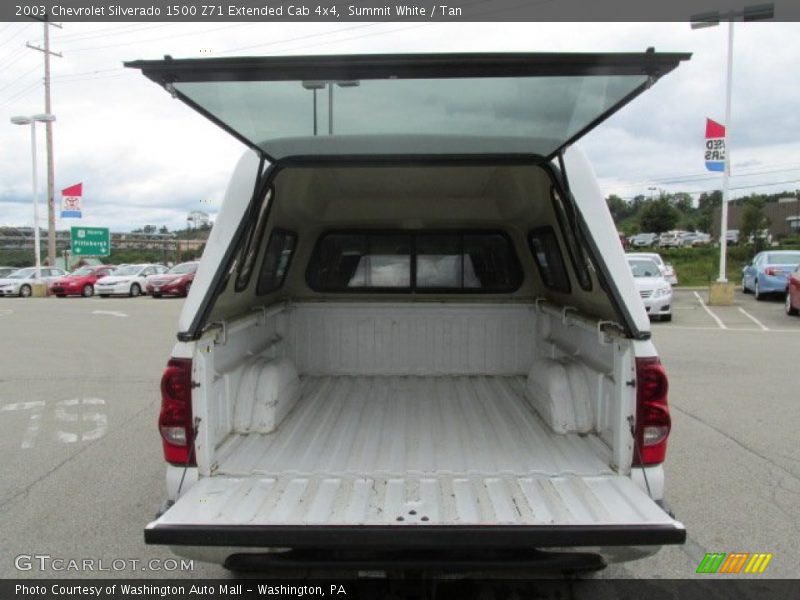 Summit White / Tan 2003 Chevrolet Silverado 1500 Z71 Extended Cab 4x4