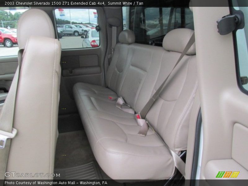Summit White / Tan 2003 Chevrolet Silverado 1500 Z71 Extended Cab 4x4