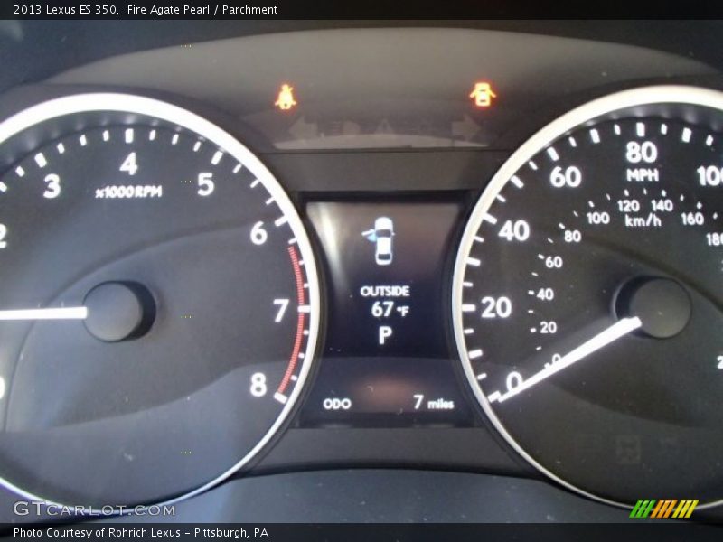 Fire Agate Pearl / Parchment 2013 Lexus ES 350