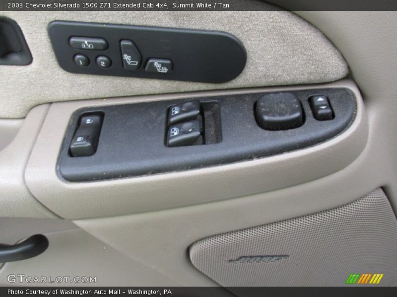 Summit White / Tan 2003 Chevrolet Silverado 1500 Z71 Extended Cab 4x4