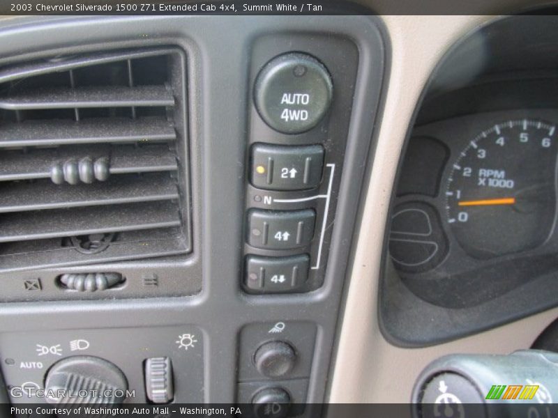 Summit White / Tan 2003 Chevrolet Silverado 1500 Z71 Extended Cab 4x4