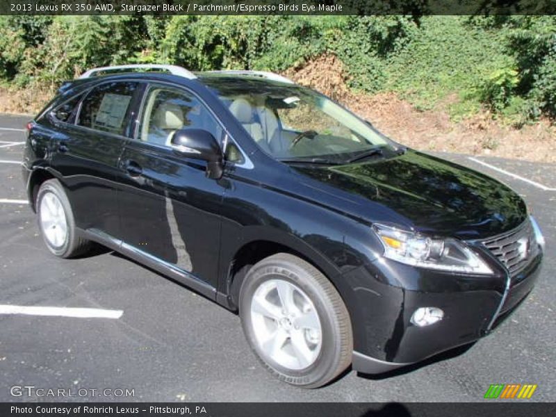 Front 3/4 View of 2013 RX 350 AWD