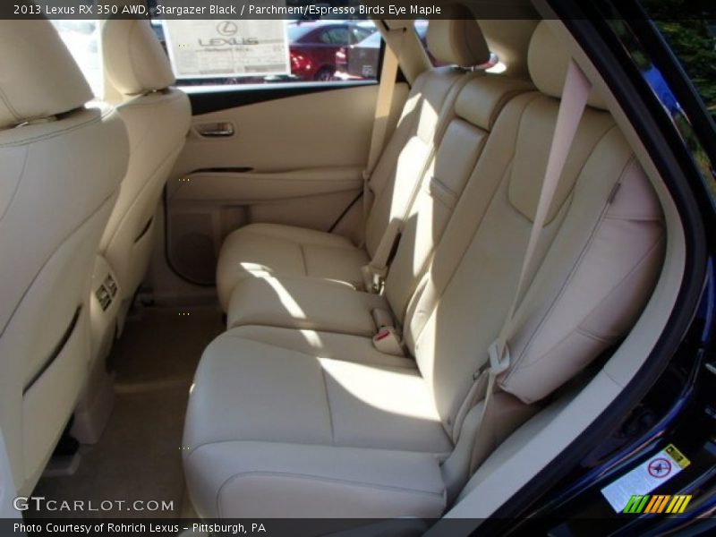 Stargazer Black / Parchment/Espresso Birds Eye Maple 2013 Lexus RX 350 AWD