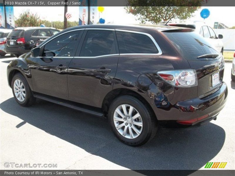 Copper Red / Sand 2010 Mazda CX-7 i SV