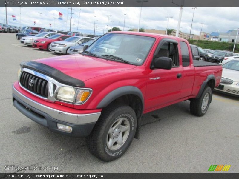 Radiant Red / Charcoal 2002 Toyota Tacoma V6 TRD Xtracab 4x4