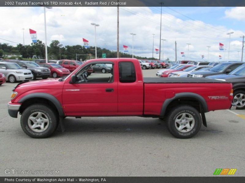 Radiant Red / Charcoal 2002 Toyota Tacoma V6 TRD Xtracab 4x4