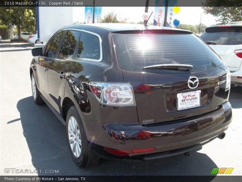 Copper Red / Sand 2010 Mazda CX-7 i SV