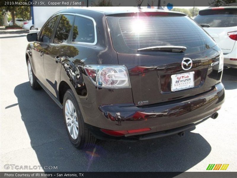 Copper Red / Sand 2010 Mazda CX-7 i SV