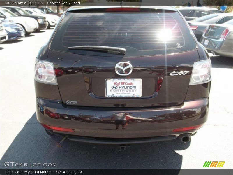 Copper Red / Sand 2010 Mazda CX-7 i SV