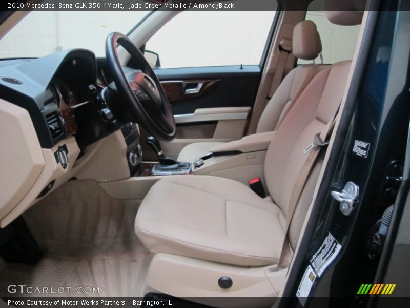 Jade Green Metallic / Almond/Black 2010 Mercedes-Benz GLK 350 4Matic
