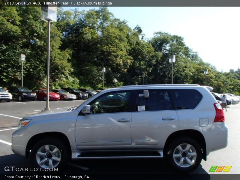 Tungsten Pearl / Black/Auburn Bubinga 2013 Lexus GX 460