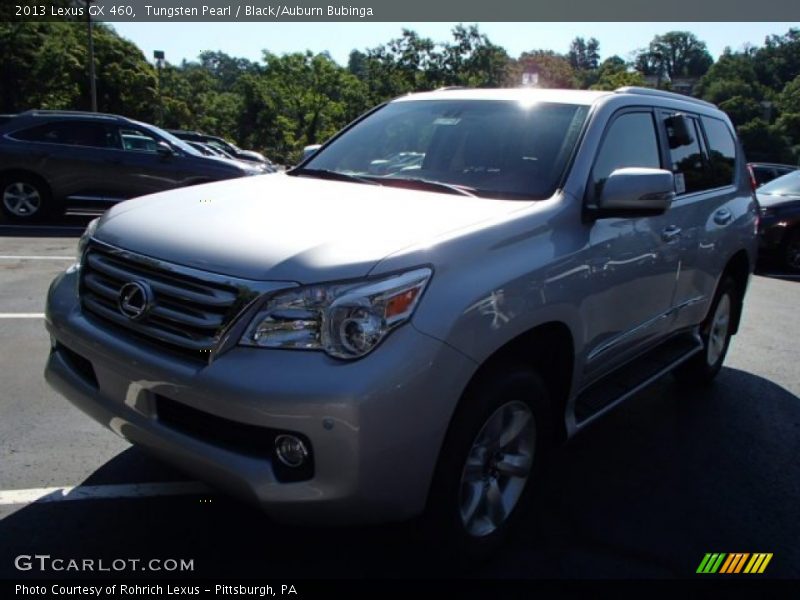 Tungsten Pearl / Black/Auburn Bubinga 2013 Lexus GX 460