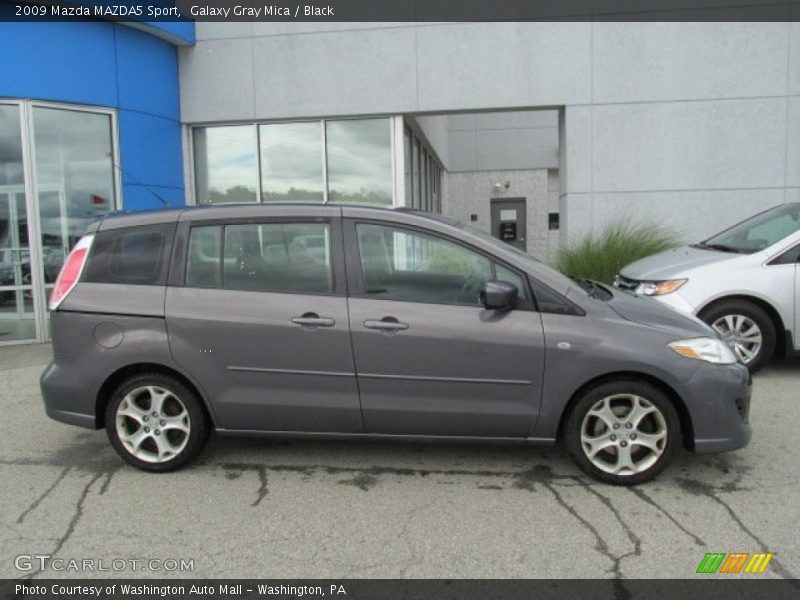 Galaxy Gray Mica / Black 2009 Mazda MAZDA5 Sport