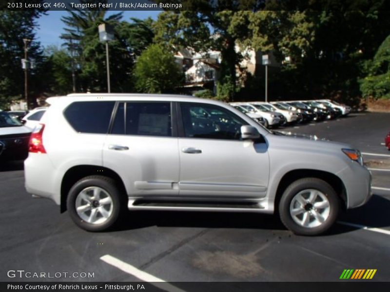 Tungsten Pearl / Black/Auburn Bubinga 2013 Lexus GX 460