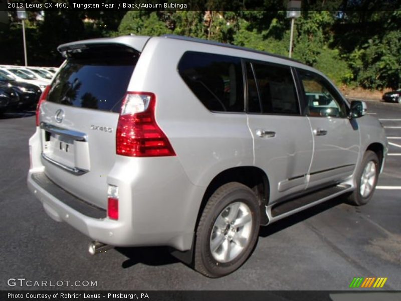 Tungsten Pearl / Black/Auburn Bubinga 2013 Lexus GX 460