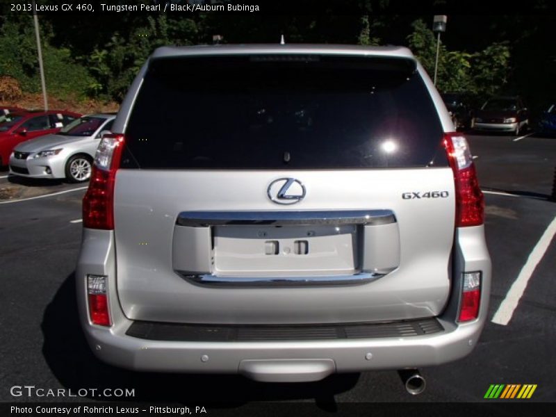 Tungsten Pearl / Black/Auburn Bubinga 2013 Lexus GX 460