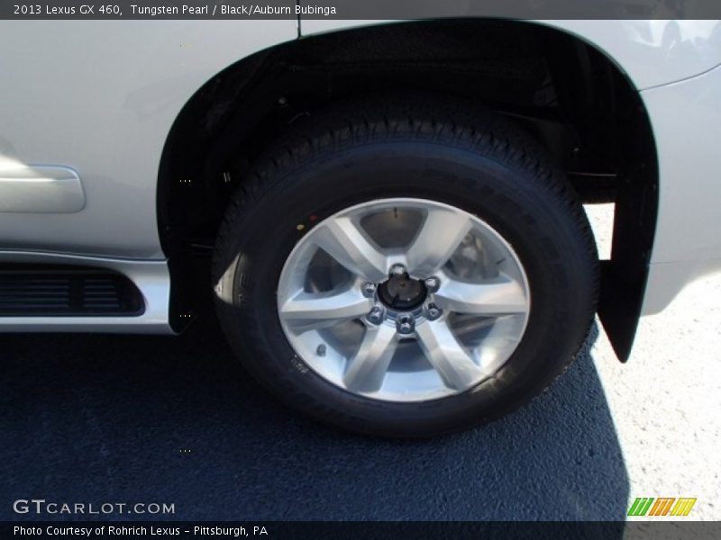 Tungsten Pearl / Black/Auburn Bubinga 2013 Lexus GX 460