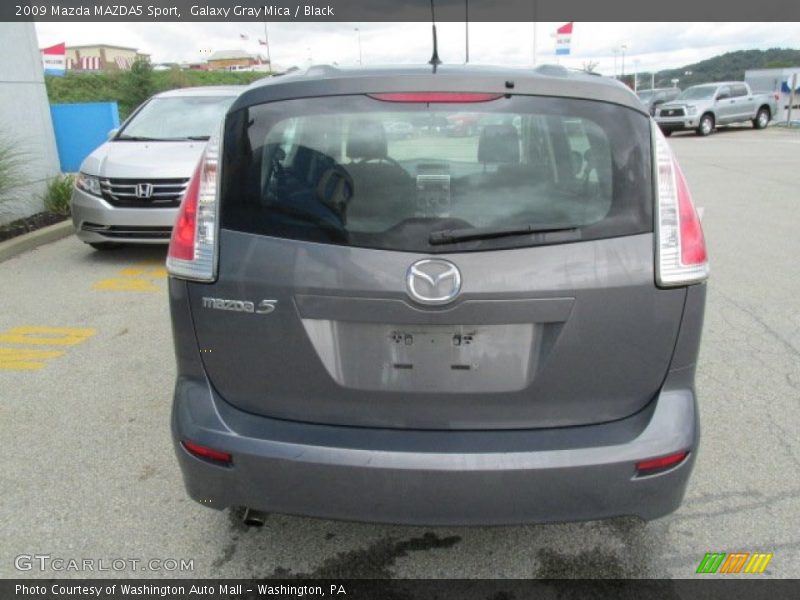Galaxy Gray Mica / Black 2009 Mazda MAZDA5 Sport
