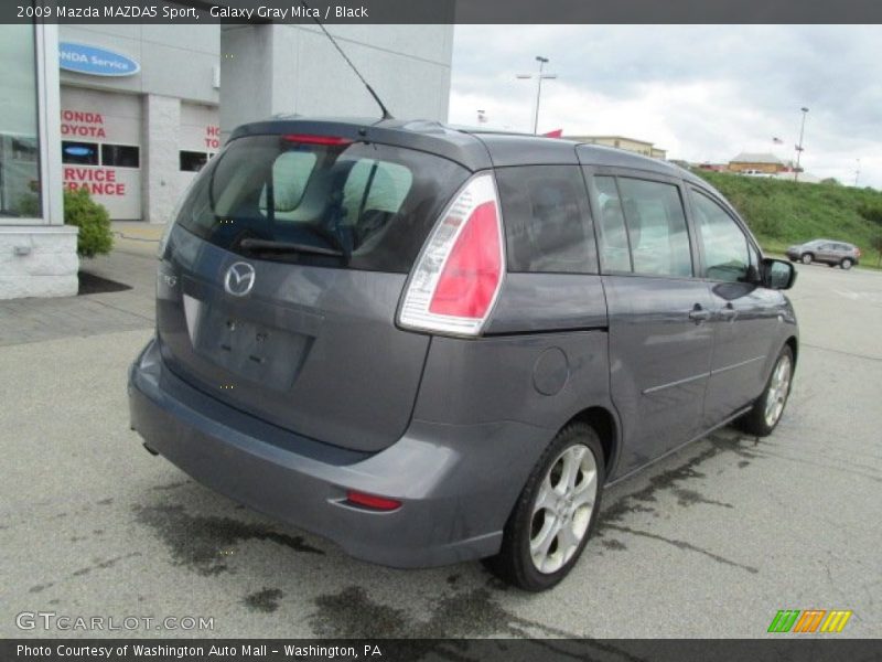Galaxy Gray Mica / Black 2009 Mazda MAZDA5 Sport