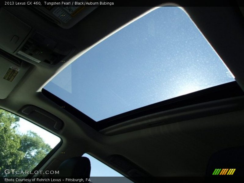 Tungsten Pearl / Black/Auburn Bubinga 2013 Lexus GX 460