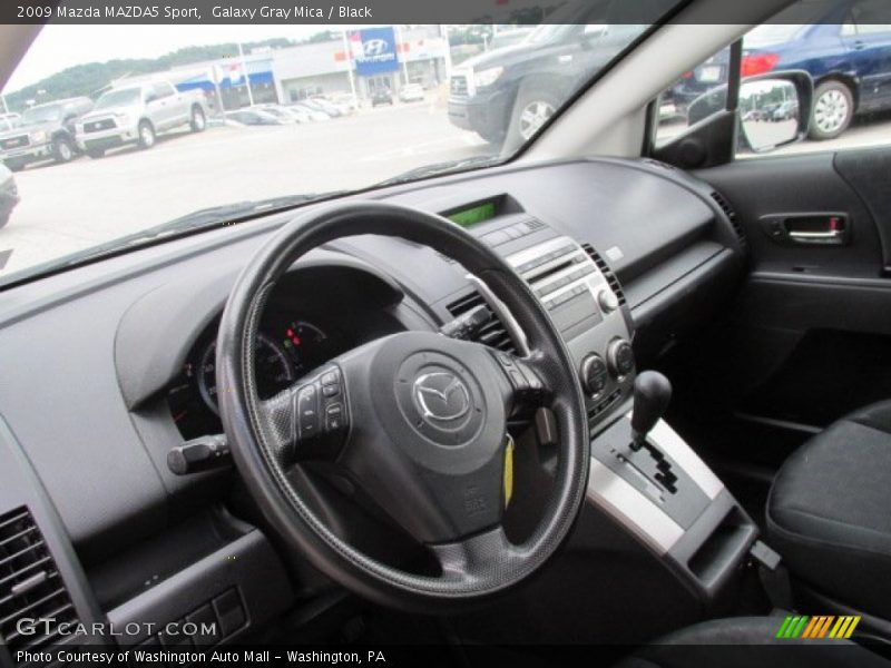 Galaxy Gray Mica / Black 2009 Mazda MAZDA5 Sport