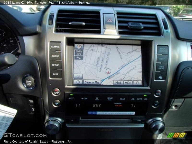 Tungsten Pearl / Black/Auburn Bubinga 2013 Lexus GX 460