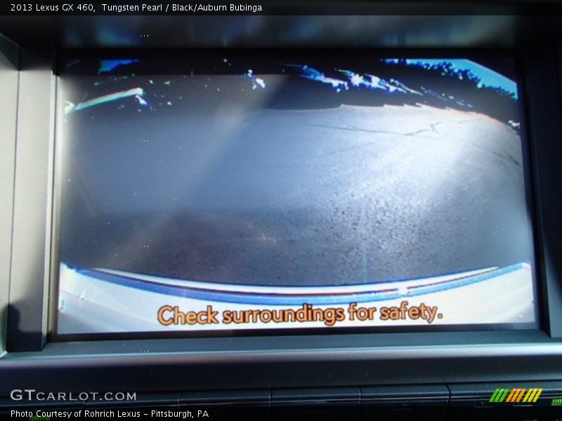 Tungsten Pearl / Black/Auburn Bubinga 2013 Lexus GX 460