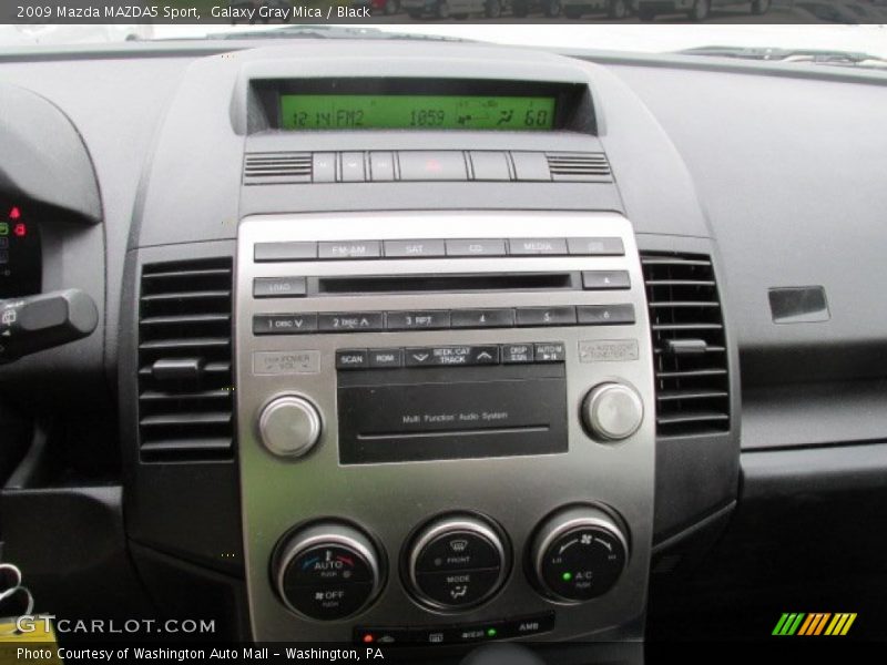 Galaxy Gray Mica / Black 2009 Mazda MAZDA5 Sport
