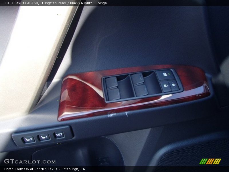 Tungsten Pearl / Black/Auburn Bubinga 2013 Lexus GX 460