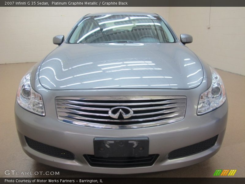 Platinum Graphite Metallic / Graphite Black 2007 Infiniti G 35 Sedan
