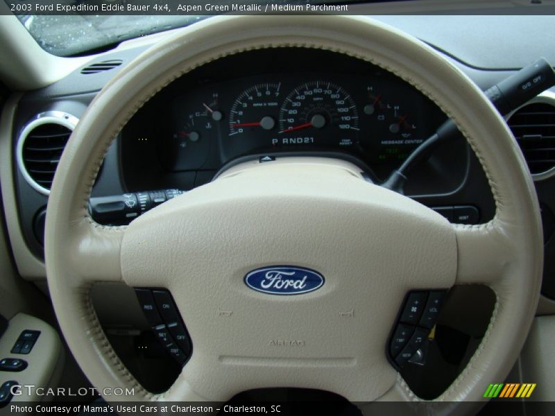 Aspen Green Metallic / Medium Parchment 2003 Ford Expedition Eddie Bauer 4x4