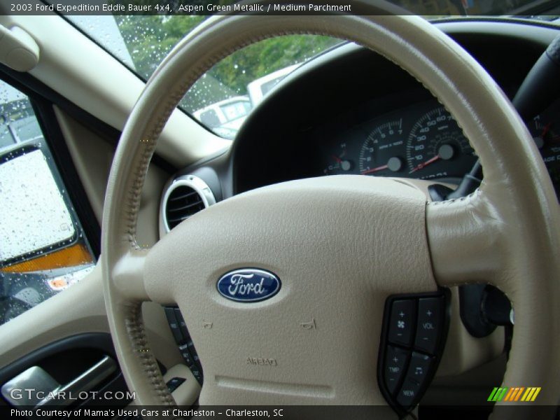 Aspen Green Metallic / Medium Parchment 2003 Ford Expedition Eddie Bauer 4x4