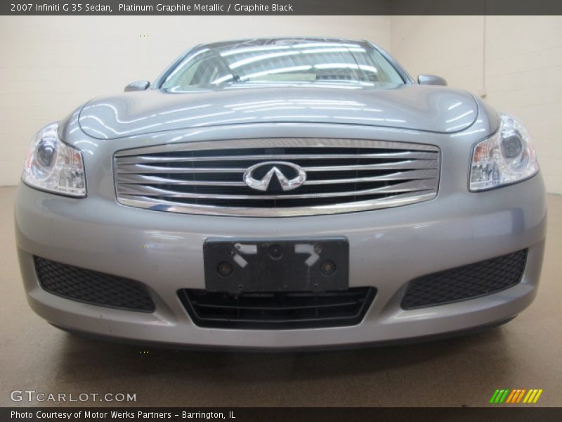 Platinum Graphite Metallic / Graphite Black 2007 Infiniti G 35 Sedan