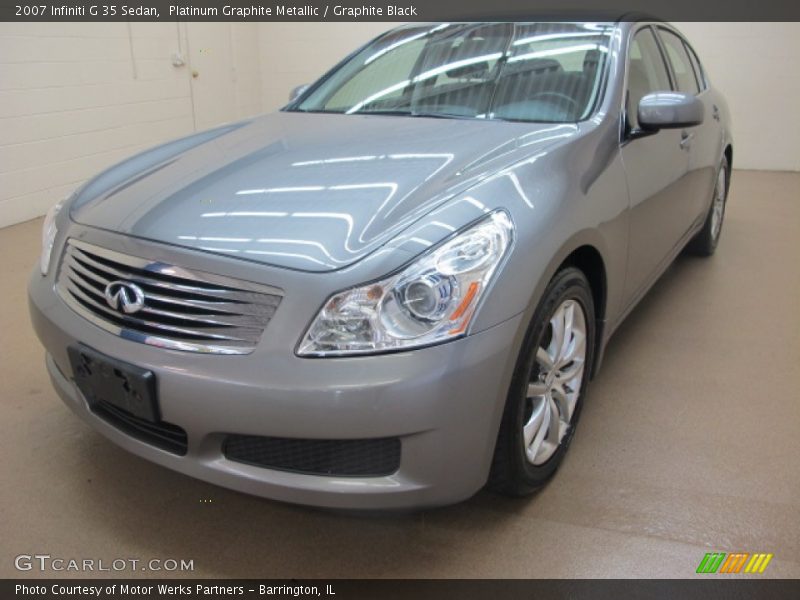 Platinum Graphite Metallic / Graphite Black 2007 Infiniti G 35 Sedan