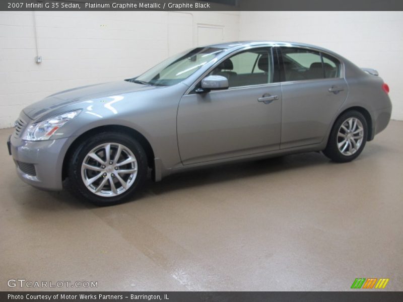 Platinum Graphite Metallic / Graphite Black 2007 Infiniti G 35 Sedan